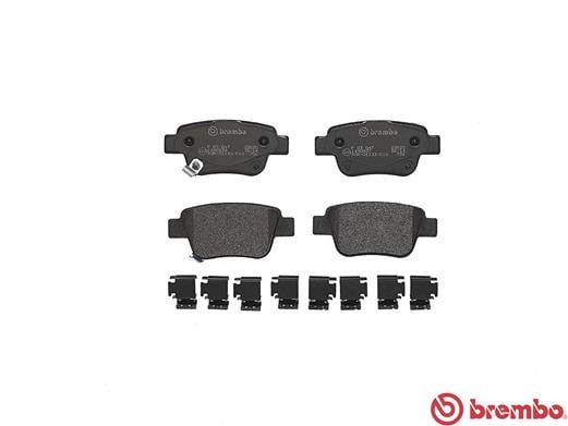 Brembo P83047 Original Replacement LOW-MET Brake Pad Set