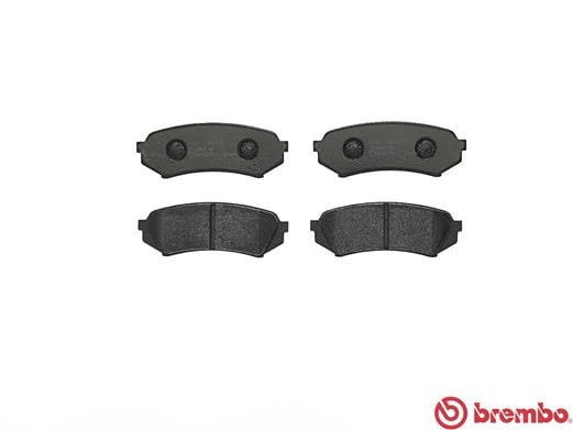 Brembo P83049 Original Replacement LOW-MET Brake Pad Set