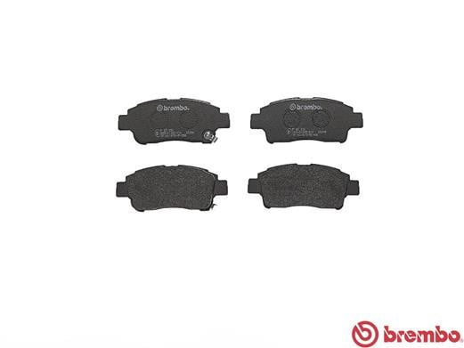 Brembo P83050 Original Replacement LOW-MET Brake Pad Set