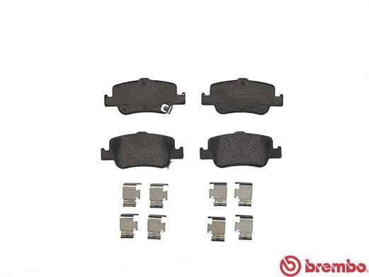 Brembo P83080 Original Replacement LOW-MET Brake Pad Set