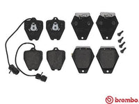 Brembo P85038 Original Replacement LOW-MET Brake Pad Set