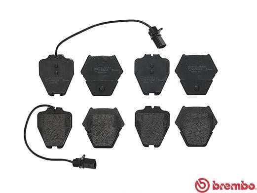 Brembo P85067 Original Replacement LOW-MET Brake Pad Set