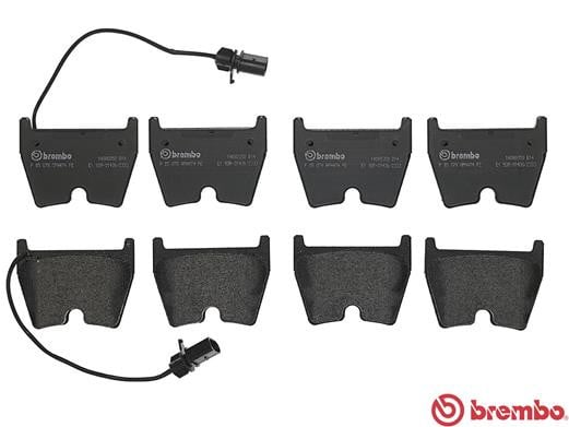 Brembo P85078 Original Replacement LOW-MET Brake Pad Set