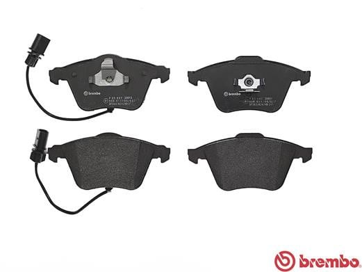 Brembo P85097 Original Replacement LOW-MET Brake Pad Set