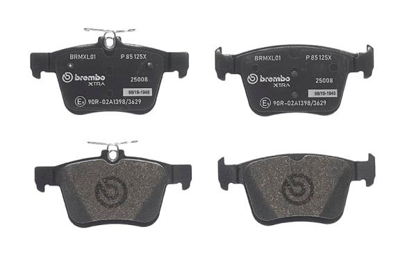 Brembo P85125X XTRA Series Brake Pad Set Rear