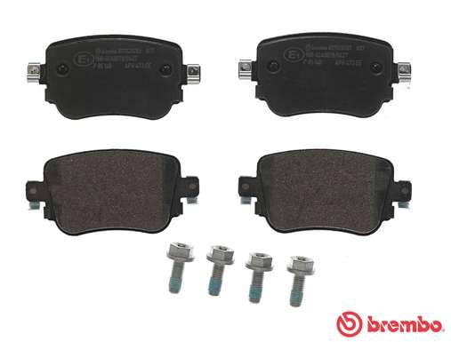 Brembo P85140 Original Replacement LOW-MET Brake Pad Set