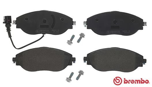 Brembo P85144 Original Replacement LOW-MET Brake Pad Set
