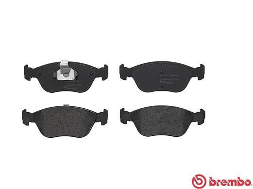 Brembo P86024 Original Replacement LOW-MET Brake Pad Set