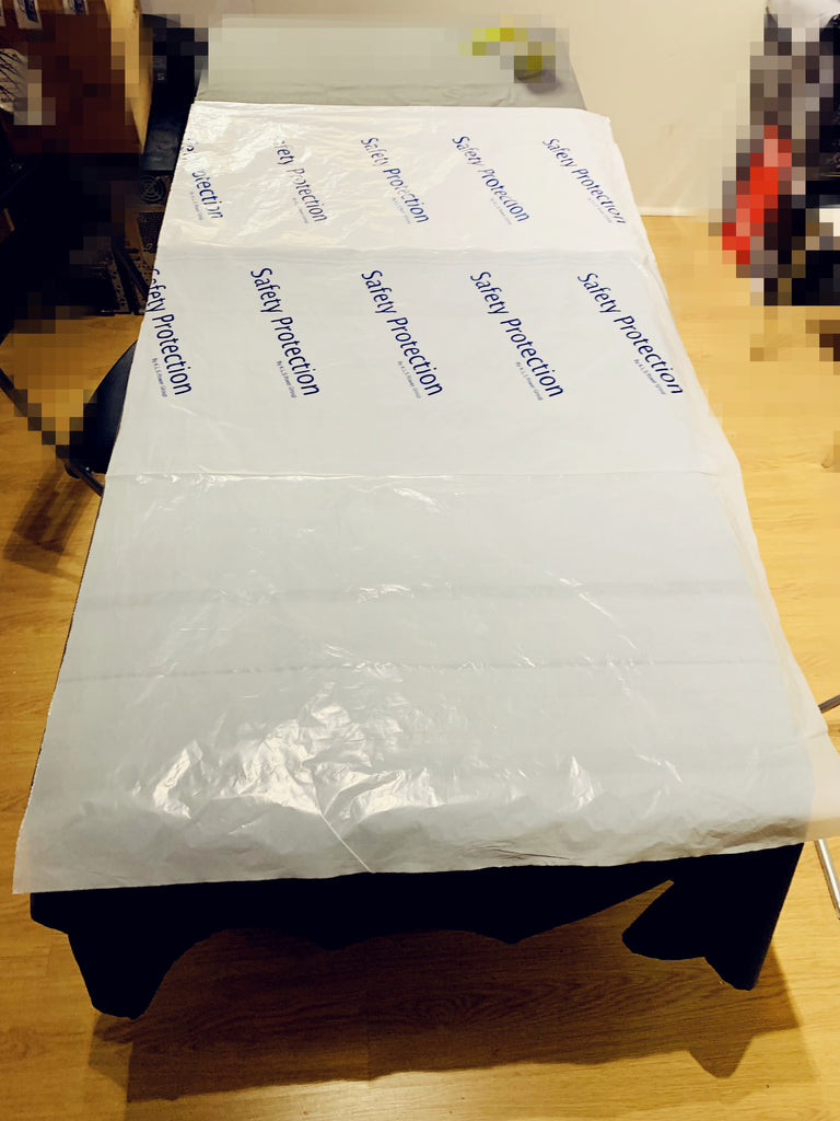 Disposable Plastic Seat Covers (140 X 80cm)/ 50pc