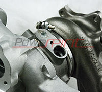 POWER SPIRIT TURBOCHARGER IS38XR- Longitudinal DUAL BALL BEARING AND BILLET WHEEL FIT VW GOLF AUDI A3 S3 TT 2.0R TFSI