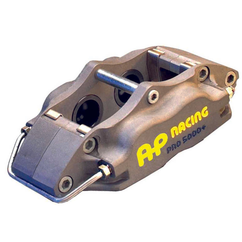AP Racing Race Front PAIR Gray 4 Piston Performance Brake Calipers PRO 5000+ CP5040-10/11/12/13 - 130mm Centres