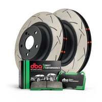 DBA Rear Brake Upgrade Toyota Prado DBA793S Slotted Rotors & Street DB1200SP Pads