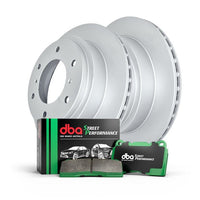 DBA Front Brake Upgrade Mitsubishi Pajero DBA660 Standard Rotors & Street DB1482SP Pads