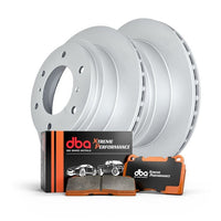 DBA Front Brake Upgrade Mitsubishi Lancer EVO 6-9 DBA418 Standard Rotors & Xtreme DB1223XP Pads