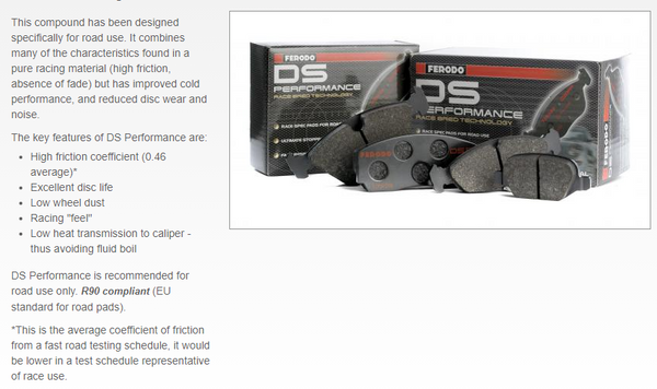 DEAL- FRONT AND REAR BRAKE PADS FOR TOYOTA 86 / SUBARU BRZ (PROJECT MU ...