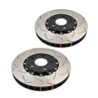 2 X DBA 5000 Fully Assembled 2-piece Black Hat XS KP FIT Mitsubishi EVO V-IX 96-08 F