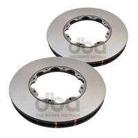 2 X DBA 5000 Rotor Standard - KP Disc 330mm x 22mm FIT Audi RS4-RS5 R NAS Nuts Included