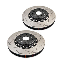 2 X DBA 5000 Fully Assembled 2-piece Black Hat XS KP FIT Subaru WRX STI 02-11