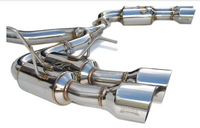 limited SPECIAL OFFER - INVIDIA R400 CAT BACK EXHAUST SYSTEM WITH SS TIPS STRAIGHT CUT SUIT SUBARU WRX/STI 2011-2018