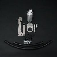 HPD Catch Can FOR Toyota Hilux D4D Type 2: Air box with outlet facing 45 degrees towards engine