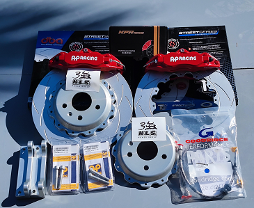 AP RACING CALIPER BBK Front FULL KIT(red)AP-CP 9200 FOR VW Golf MK 7  2.0 18inch UP