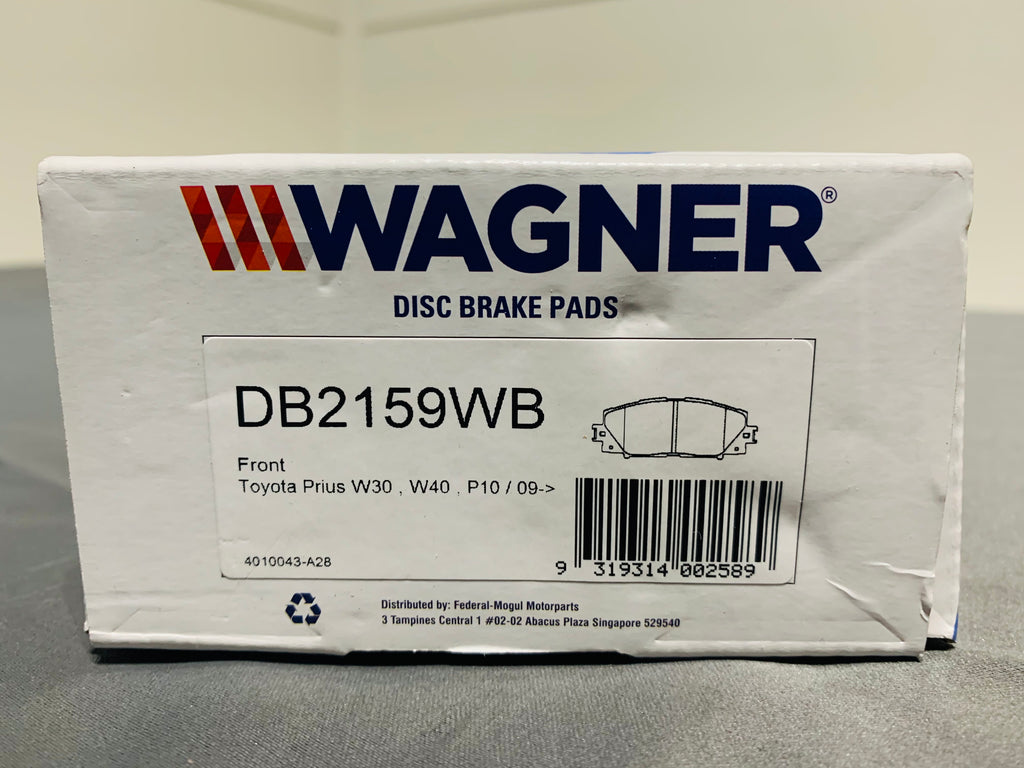 Wagner FRONT brake pads(DB2159WB)DB2159 FOR Lexus CT/Toyota Prius/C/V