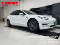 TTSPORT FRONT BIG BRAKE KIT FOR TESLA MODEL 3 (NEED 18 INCH WHEELS AND UP)
