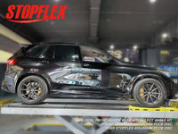 Akebono Front and Rear Big Brake Kit (FRONT 10 POTS AND REAR 4 POTS WITH EBP HAND BRAKE ) For BMW X5 G05