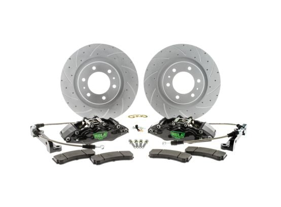 BIG BRAKE UPGRADE KIT - FRONT - HOLDEN COLORADO RG (EXTERNAL SLIP-ON HAT FLOATING ROTOR)