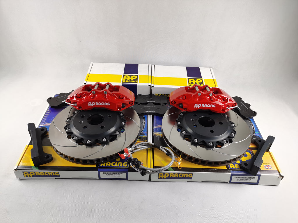 AP RACING 6 POT 9040 + AP RACING ROTOR 355X32MM CALLIPER KIT FOR AUDI ...
