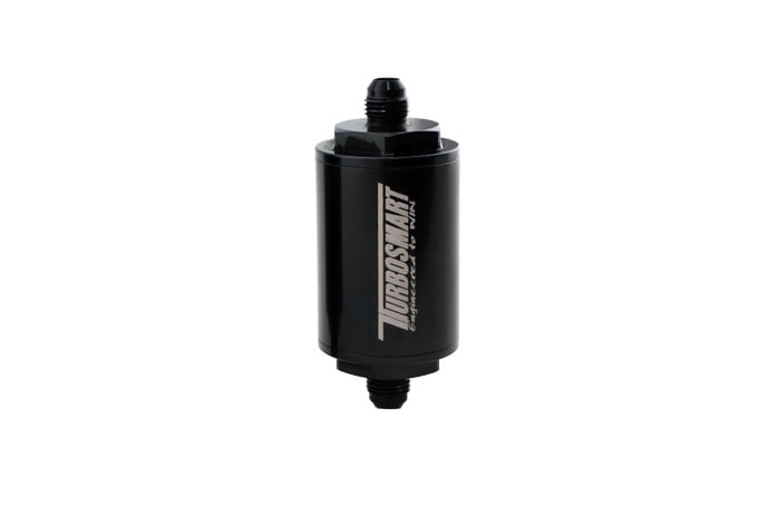 TURBOSMART Billet Fuel Filter (10um) Suit -6AN (Black)