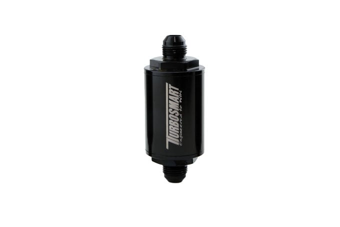 TURBOSMART Billet Fuel Filter (10um) Suit -8AN (Black)