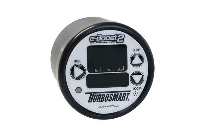 TURBOSMART eBoost2 60mm Boost Controller (White/Black)