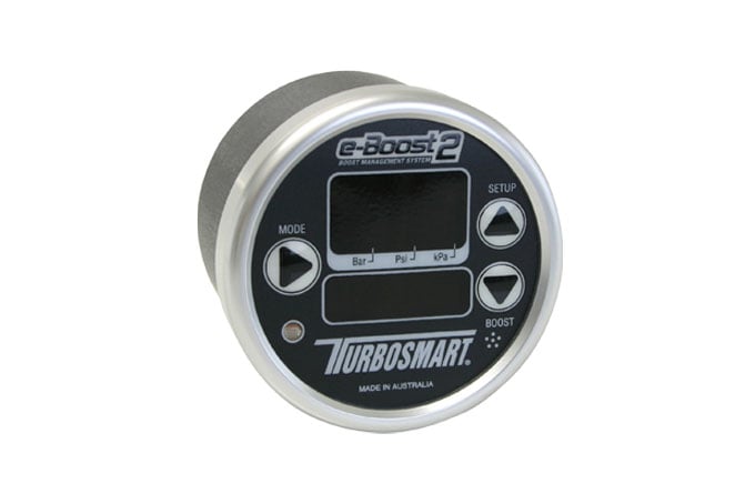 TURBOSMART eBoost2 60mm Boost Controller (Black/Silver)