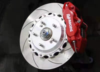 AP RACING BBK -CP9200 4POT CALIPER + 330MM ROTOR + GOODRIDGE BRAKE LINE KIT FOR ALL VAG AUDI VW /BMW + SUBARU