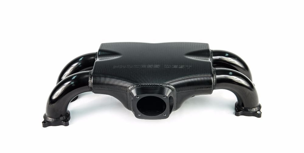 Process West Intake Manifold DBW Reverse Orientation (suits Subaru 06+ WRX/STI) - Black