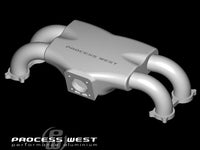 Process West Intake Manifold DBW Reverse Orientation (suits Subaru 06+ WRX/STI) - Black