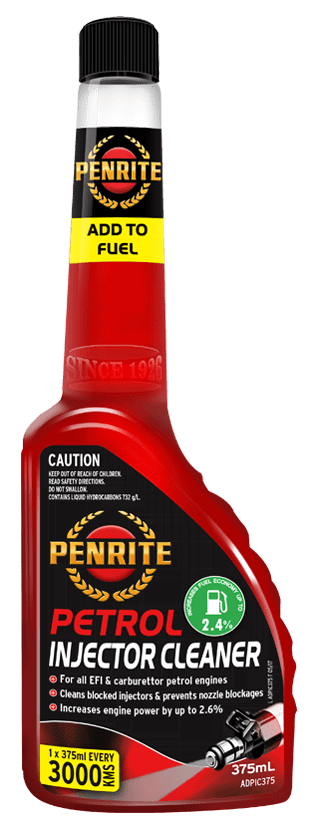 Penrite Petrol Injector or Carburetor Cleaner 375ml Treats 60L