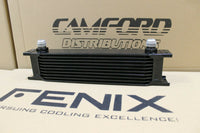 FENIX 10 Row Engine Oil Cooler (AN10 Fittings) Stealth Series
