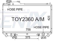 FENIX FOR LS430 01-06 Fenix Radiator