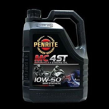 PENRITE MC-4ST 4 STROKE 10W-50 MOTORCYCLE OIL 4 LITRE