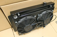 FENIX FOR Holden Kingswood HQ-HZ/Torana LH-LX Chev Stealth Radiator+Black Shroud