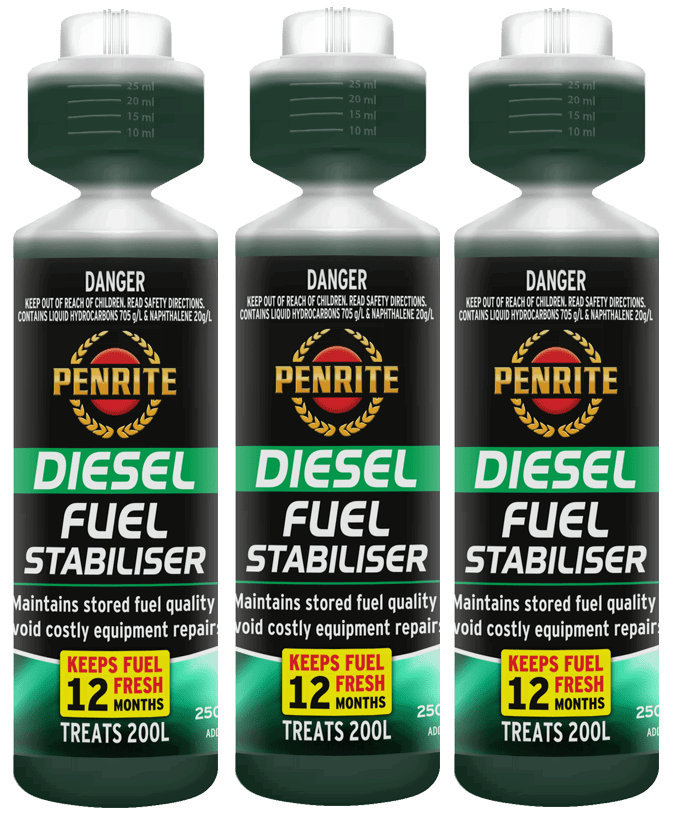 Penrite Diesel Fuel Stabiliser Additive 250mL 3x pack