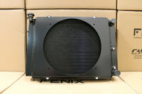 FENIX FOR Holden VL Commodore RB30 Alloy Radiator Stealth Series Auto/Fan Shroud