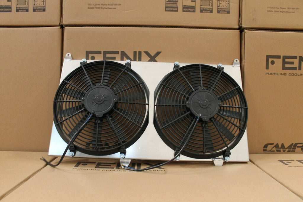 FENIX FOR JZX100 Chaser Custom Fan Shroud & Thermo Fans