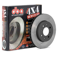 DBA ROTOR PAIR 4X4 Survival T2 Slot SLD FOR [ Range Rover 95-01 R ]