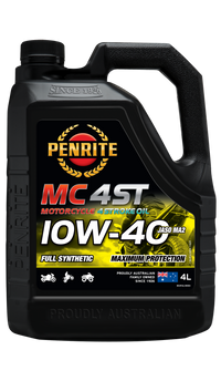 PENRITE MC-4ST 4 STROKE FULL SYNTHETIC 10W-40 MOTORCYCLE OIL 4 LITRE