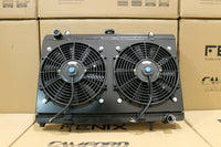 FENIX FOR S13 Silvia Alloy Radiator SR20DET Stealth Series/Fan Shroud Kit