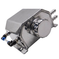 UNIVERSAL 1L ENGINE OIL CATCH TANK / CATCH CAN - ALUMINIUM