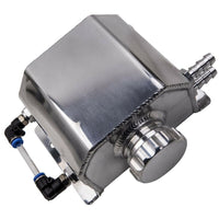 UNIVERSAL 1L ENGINE OIL CATCH TANK / CATCH CAN - ALUMINIUM